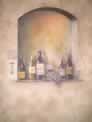 Wine Niche Trompe L'oeil, wine Tasting Room